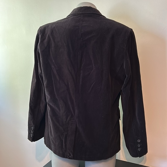 Black Velvet RW&CO Blazer Size Large Pinstriped - Picture 6 of 10